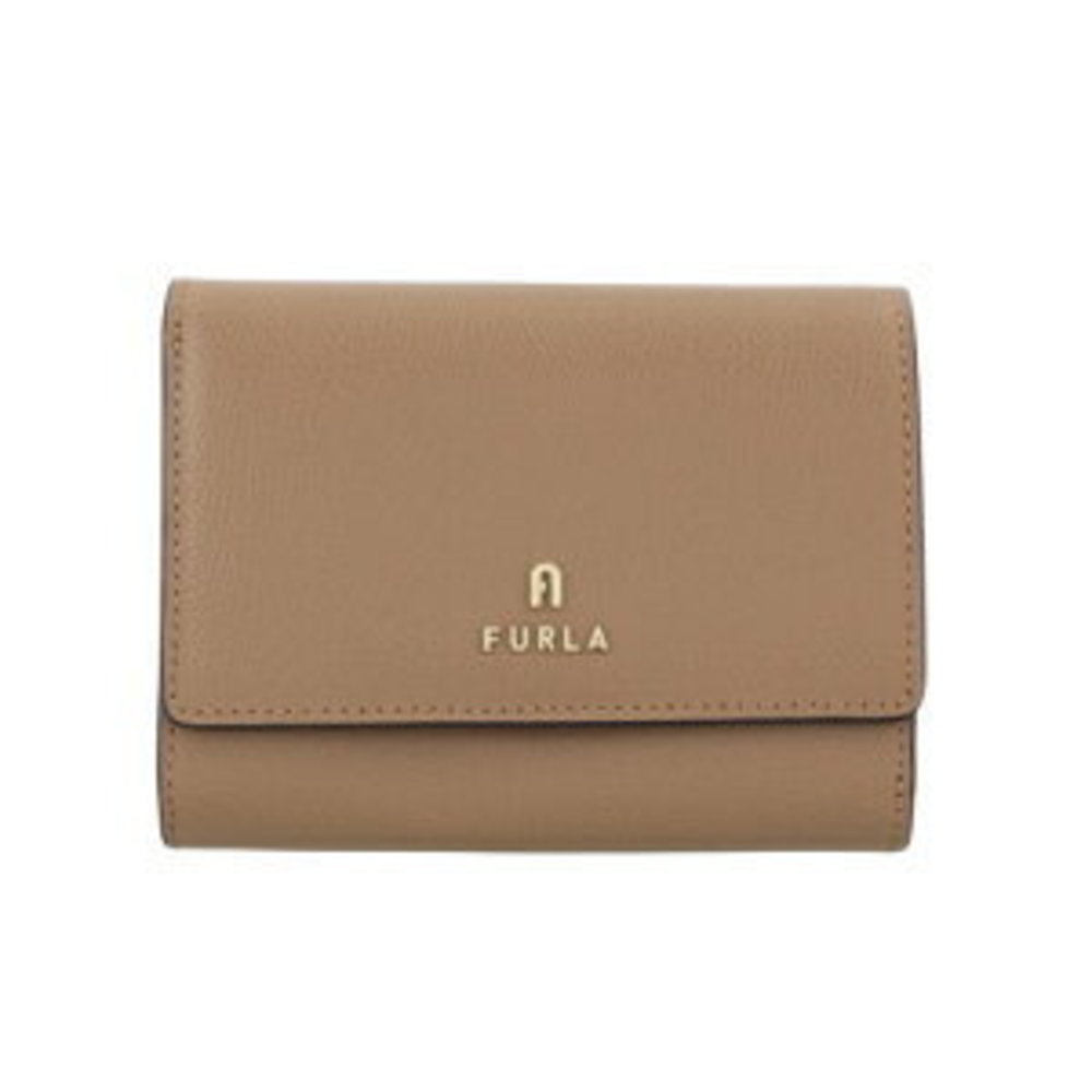 Furla Camellia Bifold Wallet Brown Deserto Vaniglia